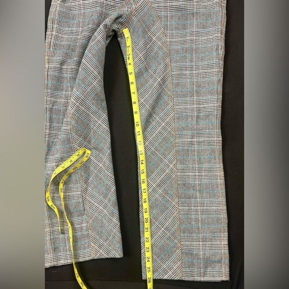 Self-Portrait Lexi Plaid High Rise Pants - Picture 12 of 12